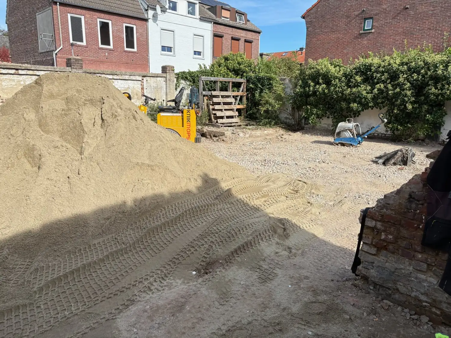Grond afvoeren, Tuinbazen